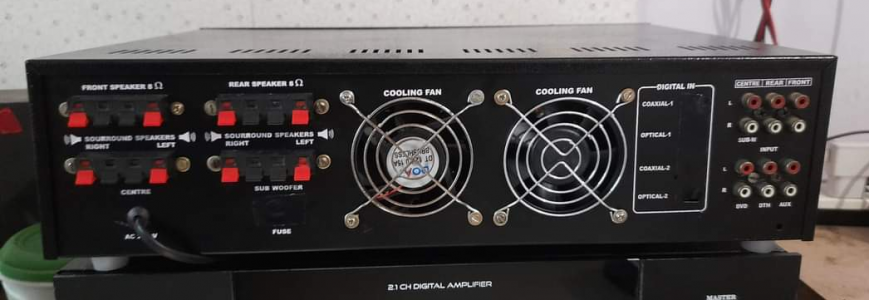 5.1 amplifier good quality acralic panel
